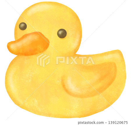 可愛的洗澡鴨插圖 可愛的洗澡鴨插圖 139120675