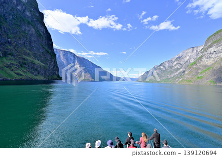 Sognefjord, formed by glacial erosion. Sognefjord, formed by glacial erosion. 139120694