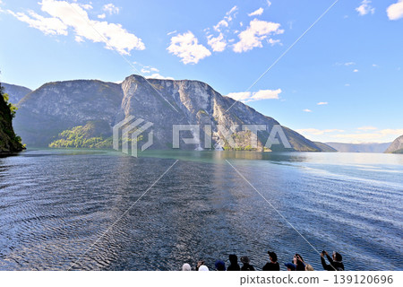 The confluence of the Sognefjord and the Nærøyfjord The confluence of the Sognefjord and the Nærøyfjord 139120696