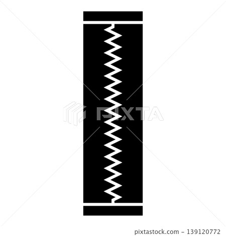 Chewing gum bubble Chew sheet icon black color vector illustration image flat style Chewing gum bubble Chew sheet icon black color vector illustration image flat style 139120772