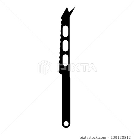 Knife for cheese icon black color vector illustration image flat style Knife for cheese icon black color vector illustration image flat style 139120812