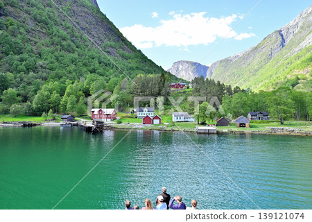 A view of the village of Dildar, a stopover point for mail delivery. A view of the village of Dildar, a stopover point for mail delivery. 139121074