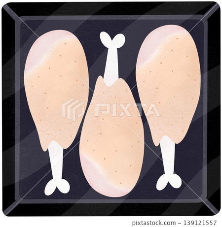 raw chicken drumstick in a pack raw chicken drumstick in a pack 139121557