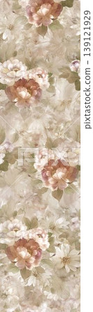 Collection of soft focus watercolor floral and botanical seamless patterns in pastel tones Collection of soft focus watercolor floral and botanical seamless patterns in pastel tones 139121929