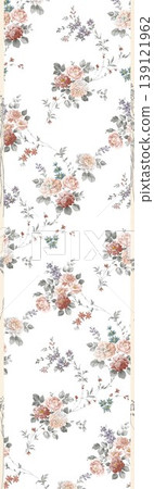 Collection of soft focus watercolor floral and botanical seamless patterns in pastel tones Collection of soft focus watercolor floral and botanical seamless patterns in pastel tones 139121962