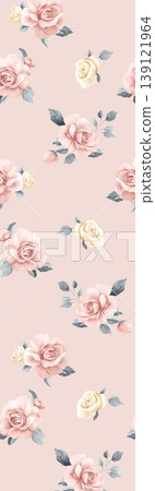 Collection of soft focus watercolor floral and botanical seamless patterns in pastel tones Collection of soft focus watercolor floral and botanical seamless patterns in pastel tones 139121964