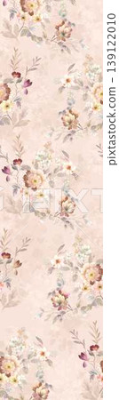 Collection of soft focus watercolor floral and botanical seamless patterns in pastel tones Collection of soft focus watercolor floral and botanical seamless patterns in pastel tones 139122010