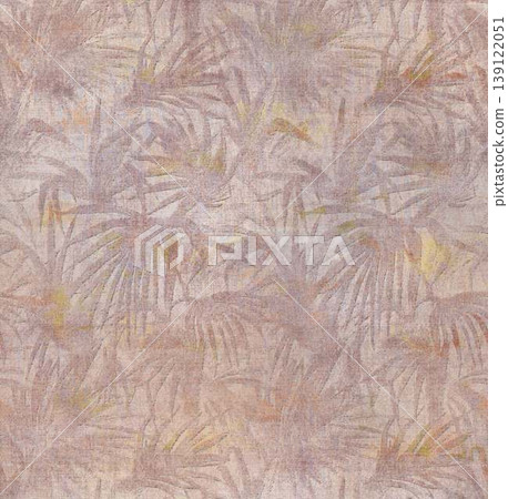Collection of dreamy soft focus watercolor floral and nature seamless patterns 139122051