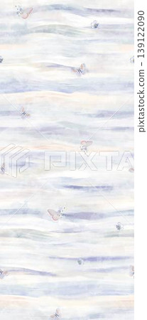Collection of dreamy soft focus watercolor floral and nature seamless patterns Collection of dreamy soft focus watercolor floral and nature seamless patterns 139122090