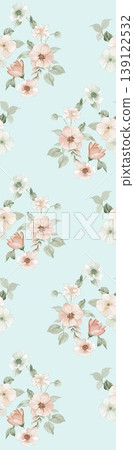 Collection of elegant soft focus watercolor floral and traditional seamless patterns Collection of elegant soft focus watercolor floral and traditional seamless patterns 139122532