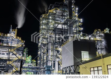 位於愛知縣田原市的生質能發電廠一景 位於愛知縣田原市的生質能發電廠一景 139122824