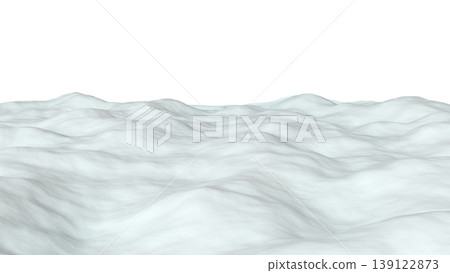 Abstract three-dimensional isolate with a relief wavy surface and smooth curves. Abstract three-dimensional isolate with a relief wavy surface and smooth curves. 139122873