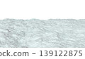 Abstract three-dimensional isolate with a relief wavy surface and smooth curves. 139122875