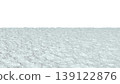 Abstract three-dimensional isolate with a relief wavy surface and smooth curves. 139122876