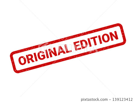 Textured rubber stamp displays ORIGINAL EDITION in bold letters, perfect for designating a first or limited publication release Textured rubber stamp displays ORIGINAL EDITION in bold letters, perfect for designating a first or limited publication release 139123412