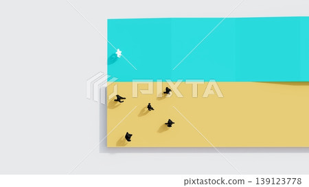 Concept of business direction and decision making showing group following upward path while individual takes different route, leadership, strategy, and success planning metaphor Concept of business direction and decision making showing group following upward path while individual takes different route, leadership, strategy, and success planning metaphor 139123778