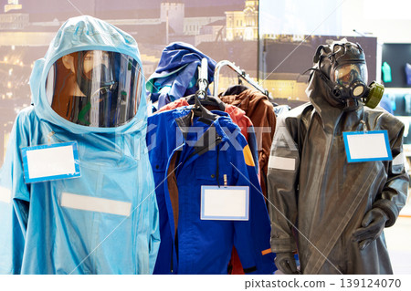 Work suits for chemical industry 139124070