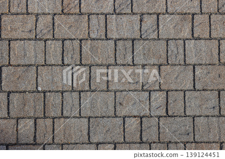 brick wall, mosaic wide panorama of masonry, bricklaying texture background. brick wall, mosaic wide panorama of masonry, bricklaying texture background. 139124451