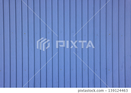 Blue corrugated metal sheet, Zinc roof, metal plate texture background. 139124463