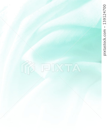 Background material: Soft, draped blue-green cotton with a gradient that fades from top to bottom. Vertical orientation. Other colors available. Background material: Soft, draped blue-green cotton with a gradient that fades from top to bottom. Vertical orientation. Other colors available. 139124700