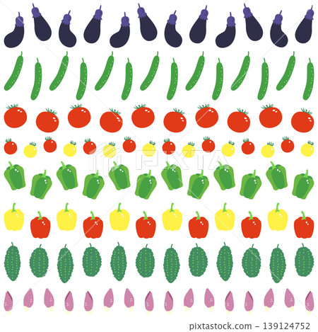 夏季蔬菜線框套裝 夏季蔬菜線框套裝 139124752