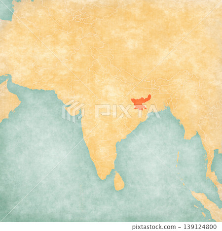 Map of India - Jharkhand Map of India - Jharkhand 139124800