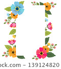 flower greeting media social post border 139124820