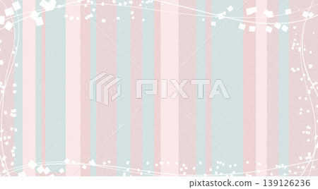 Spring-colored random stripes in mint green and pastel pink sherbet colors. Spring-colored random stripes in mint green and pastel pink sherbet colors. 139126236