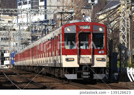 [Kintetsu] 5800 series + 1252 series Rapid Express (Nara Line: Ishikiri - Nukata) 139126623