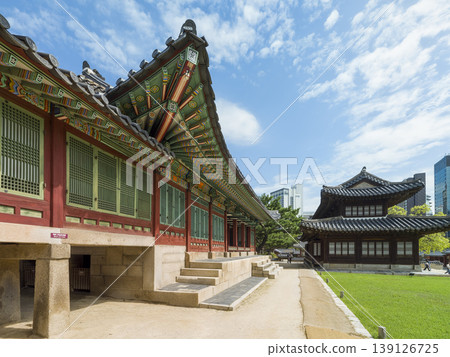 Deoksugung Palace, Seoul, South Korea: Jikjodang Hall (former temple) Deoksugung Palace, Seoul, South Korea: Jikjodang Hall (former temple) 139126725