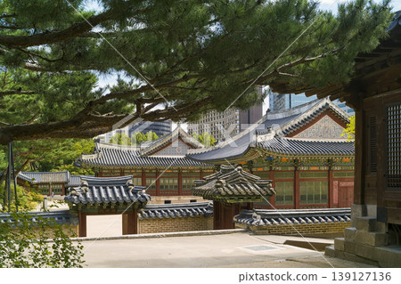 Deoksugung Palace, Seoul, South Korea: Deokhongjeon Hall and Hamnyeongjeon Hall Deoksugung Palace, Seoul, South Korea: Deokhongjeon Hall and Hamnyeongjeon Hall 139127136