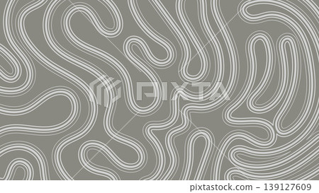 Abstract Wavy Lines Modern Hand Drawn Background.Vector Illustration Abstract Wavy Lines Modern Hand Drawn Background.Vector Illustration 139127609