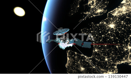 衛星和地球 139130447