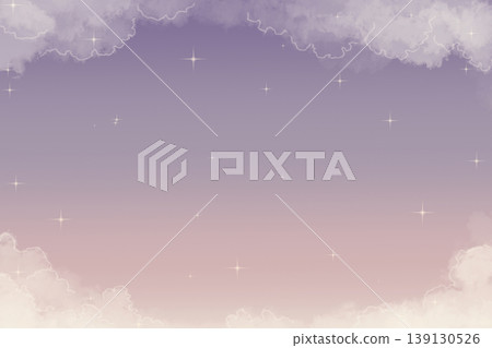 星空背景圖,周圍環繞著雲朵;漸層天空,留有大量空白;可放置橫幅/廣告文案。 星空背景圖,周圍環繞著雲朵;漸層天空,留有大量空白;可放置橫幅/廣告文案。 139130526