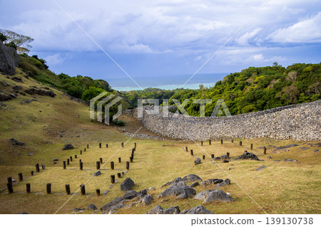 Okinawa Prefecture World Heritage Site: Nakijin Castle Ruins, Shigema Castle Fortifications 139130738