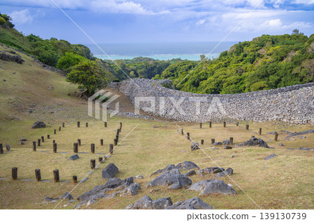 Okinawa Prefecture World Heritage Site: Nakijin Castle Ruins, Shigema Castle Fortifications 139130739