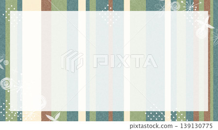 Woody-colored random stripe frame Woody-colored random stripe frame 139130775