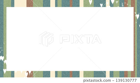 Woody-colored random stripe frame 139130777