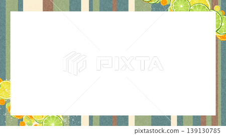 Woody-colored random stripe frame Woody-colored random stripe frame 139130785