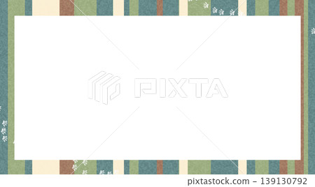 Woody-colored random stripe frame Woody-colored random stripe frame 139130792
