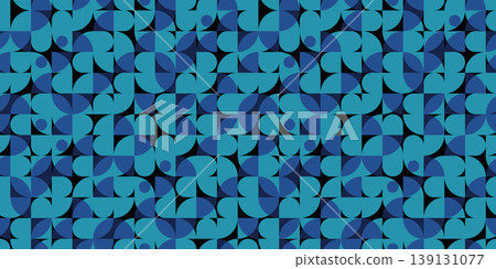 Seamless pattern of geometric curves 139131077