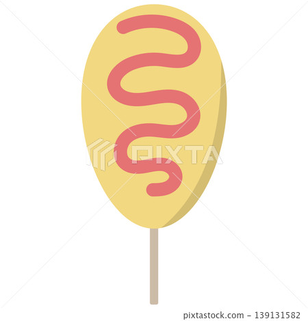 American hot dog, street food, summer festival icon, hand-drawn style illustration American hot dog, street food, summer festival icon, hand-drawn style illustration 139131582