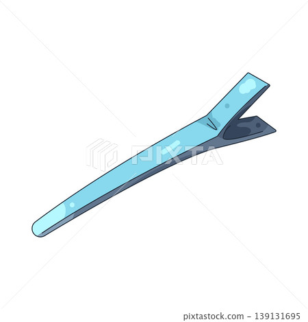 Illustration of hair clip  139131695