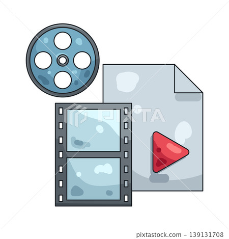 Illustration of video script Illustration of video script 139131708
