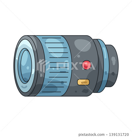 Illustration of camera zoom lens Illustration of camera zoom lens 139131720