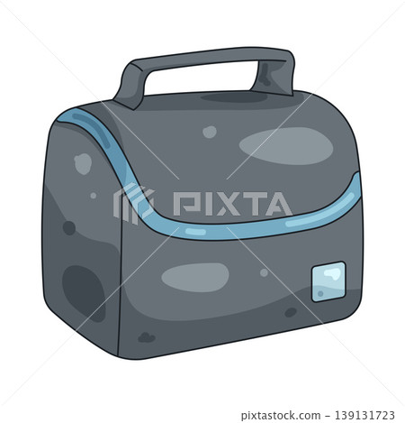 Illustration of camera bag 139131723