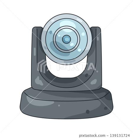 Illustration of webcam Illustration of webcam 139131724