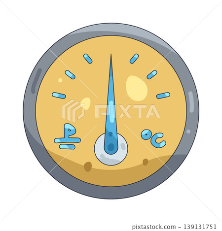 Illustration of Engine temperature Illustration of Engine temperature 139131751