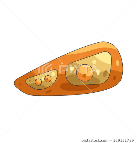 Illustration of headlight 139131759