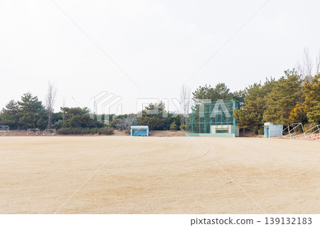 A ground with a backstop A ground with a backstop 139132183